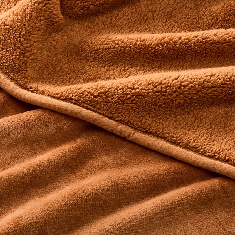 Sherpa Brown Sugar Throw