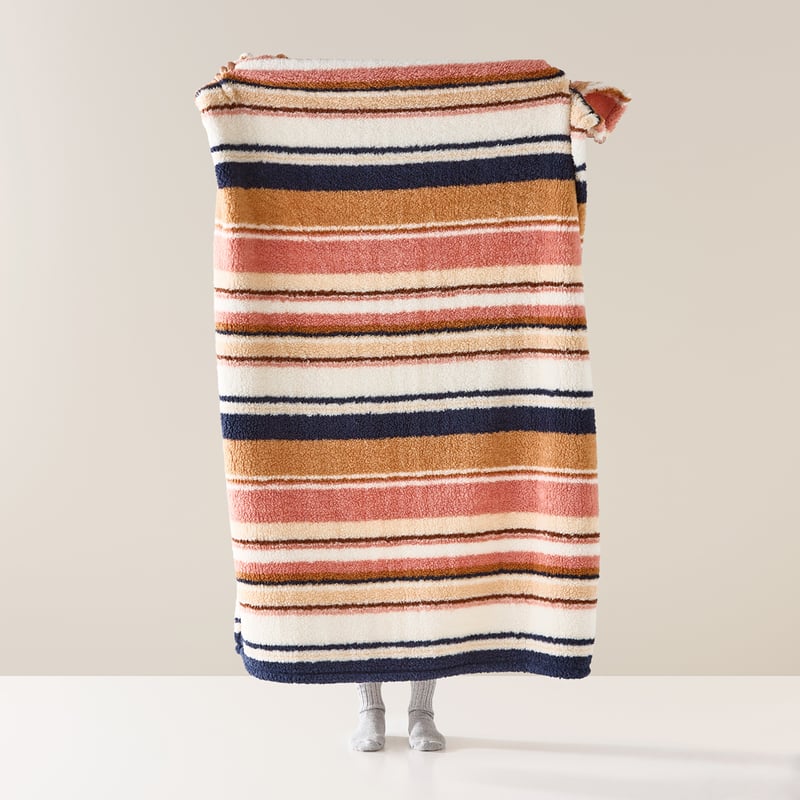 Cloud  Winter Stripe Throw