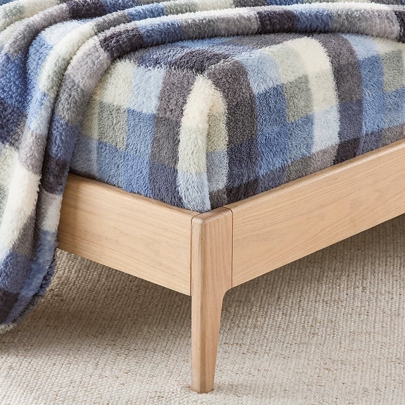 Cloud Lewis Check Blanket