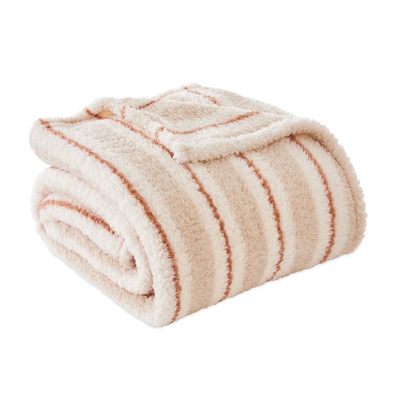Cloud Natural Stripe Blanket