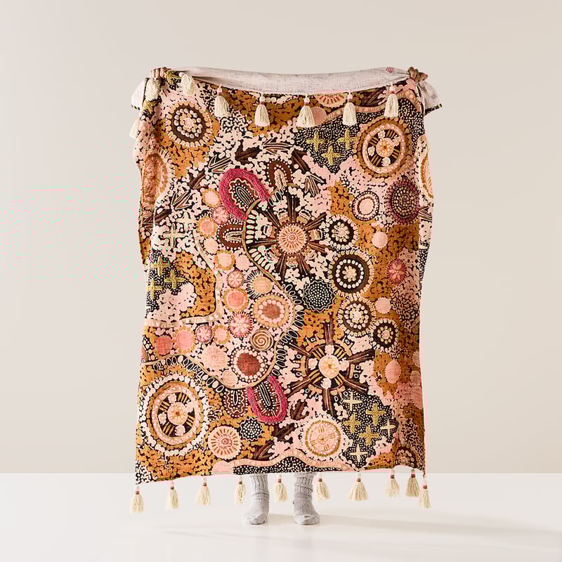 Cungelella Kalkatungu Throw