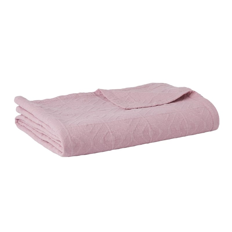 Stonewash Wisteria Blanket