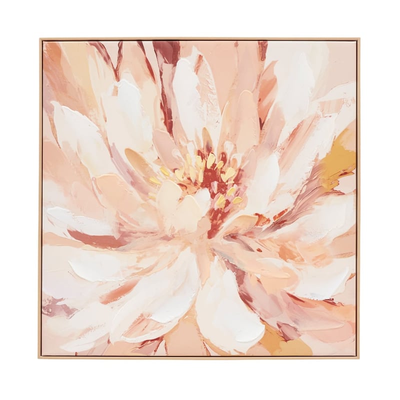 Kakadu Sunset Flower Square Canvas