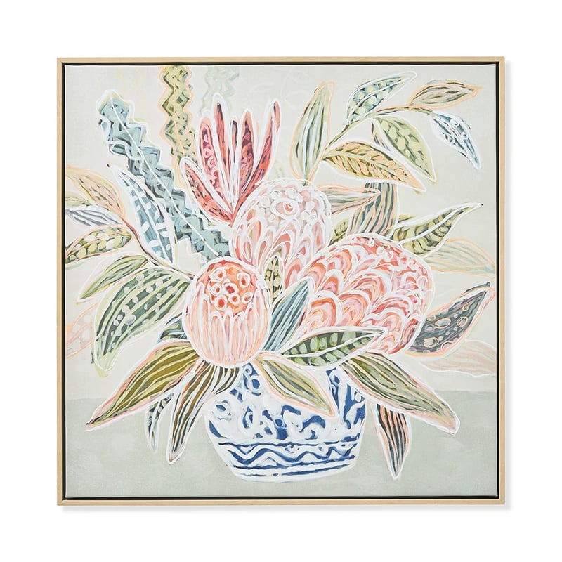 Lifestyle Protea Vase Canvas