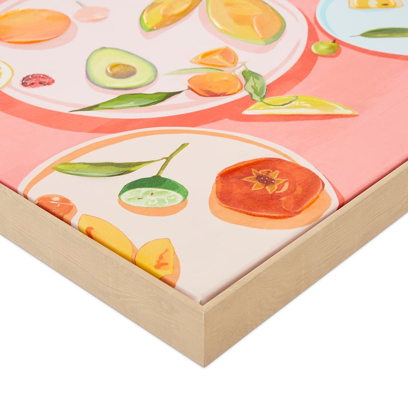 Lifestyle Summer Grazing Plate Canvas