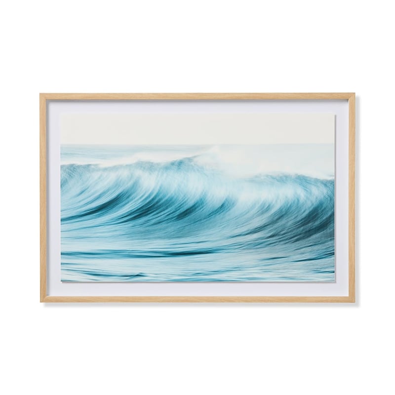 Flinders Framed Wave Wall Art