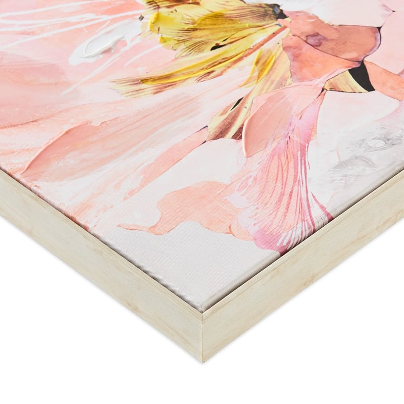Floribunda Pink Azalea Canvas