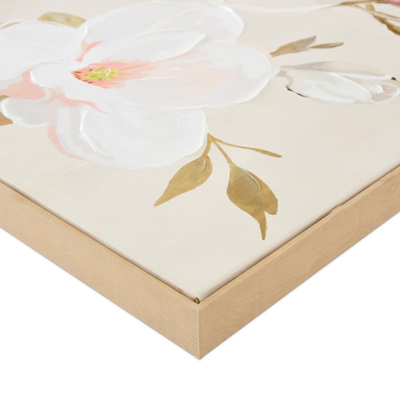 Botanist Magnolia Portrait Canvas