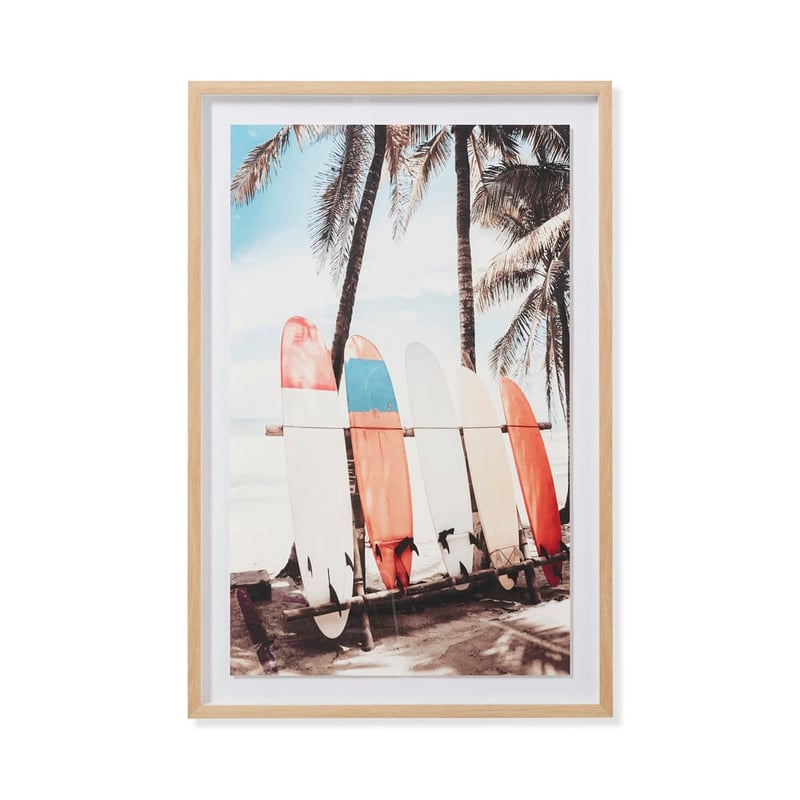 Island Surfboards Wall Art