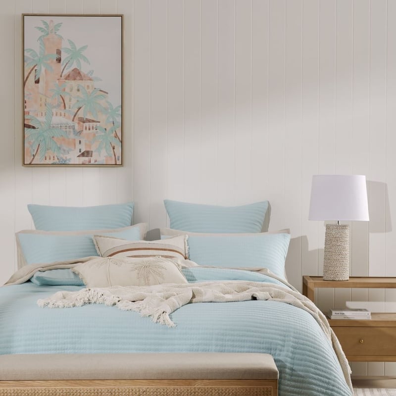 Island Village Palms Canvas