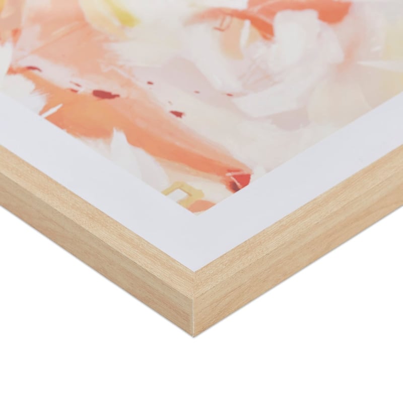 Essence Burnt Splash Framed Wall Art