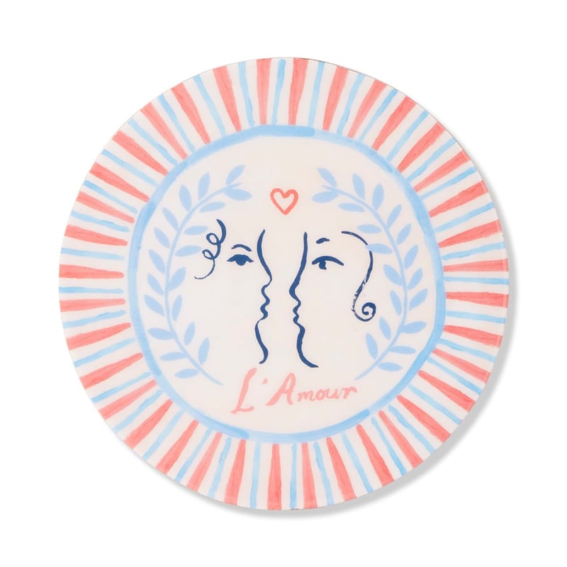 La Dolce Vita L'Amour Round Timber Wall Art