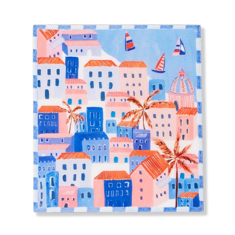 La Dolce Vita Palermo Square Timber Wall Art