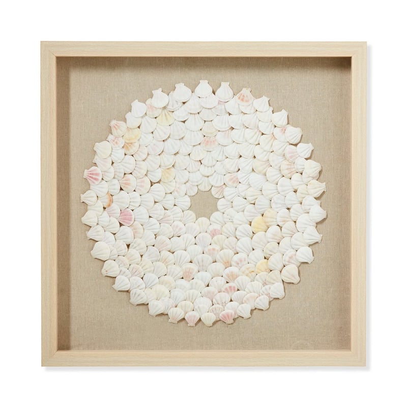 Como Shell Mandala Framed Wall Art