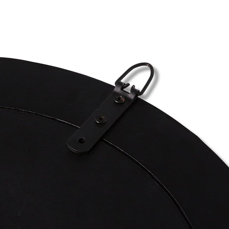 Capiz Ivory Small Daisy Round Mirror