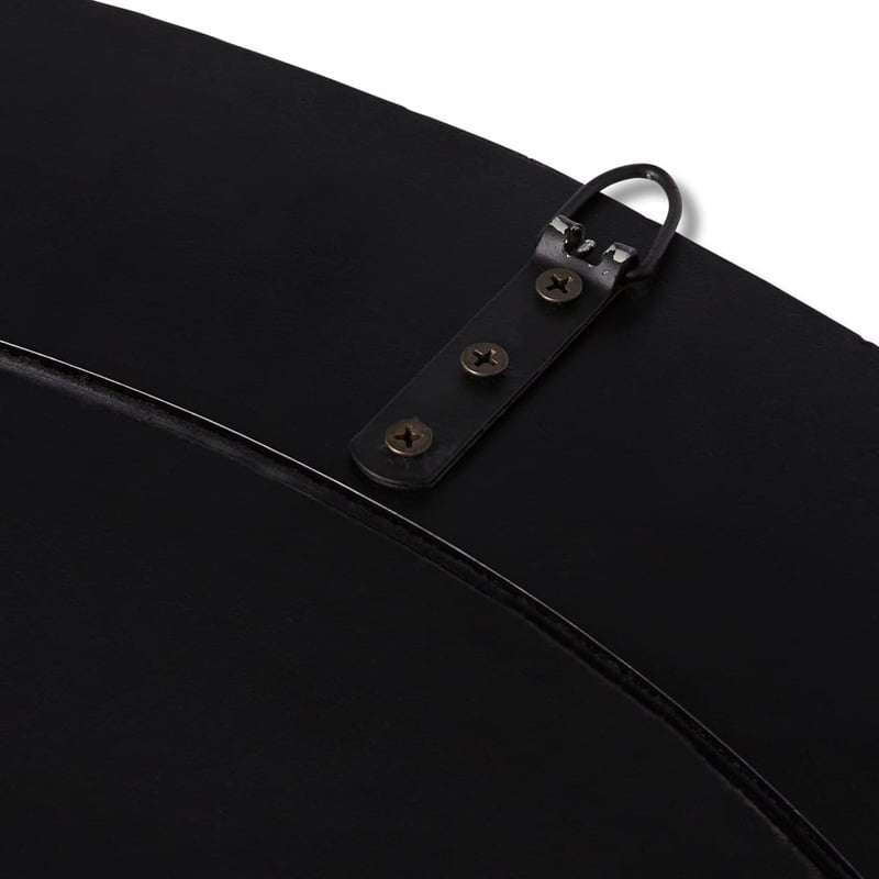 Capiz Ivory Large Daisy Round Mirror