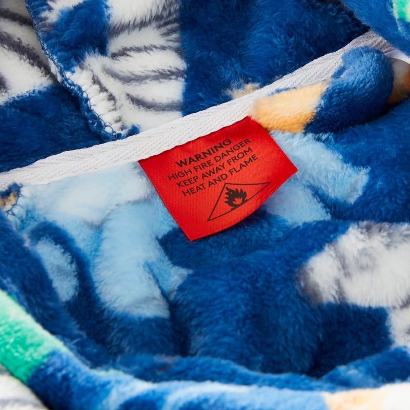 Kids Ultra Soft Jungle Adventure Dressing Gown