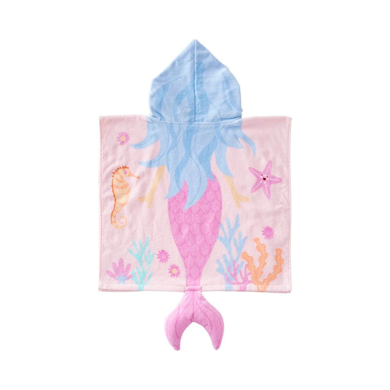 Mia Mermaid Hooded Beach Towel