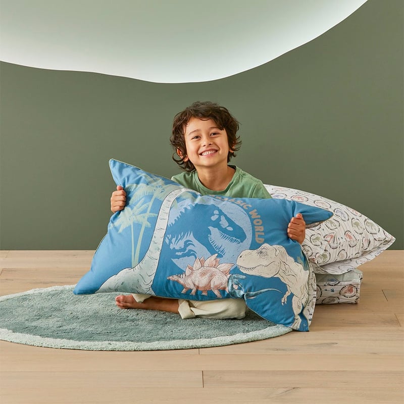 Universal Jurassic World Navy Pillowcase