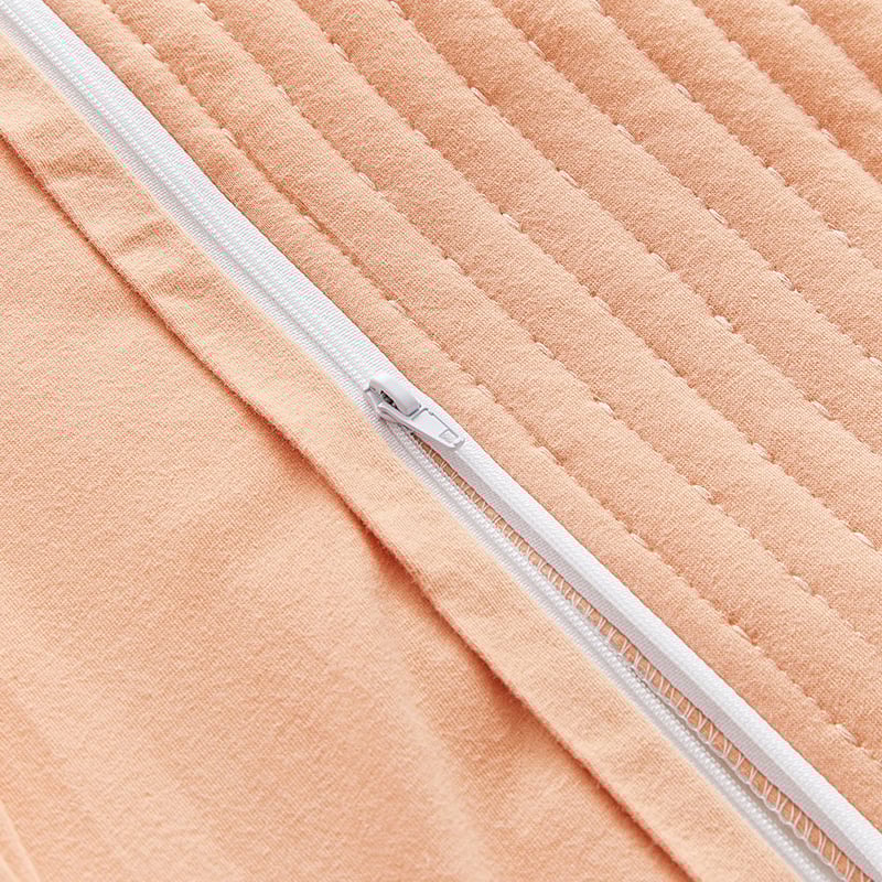 Boston Quilted Jersey Clay Cot Quilt Cover Set