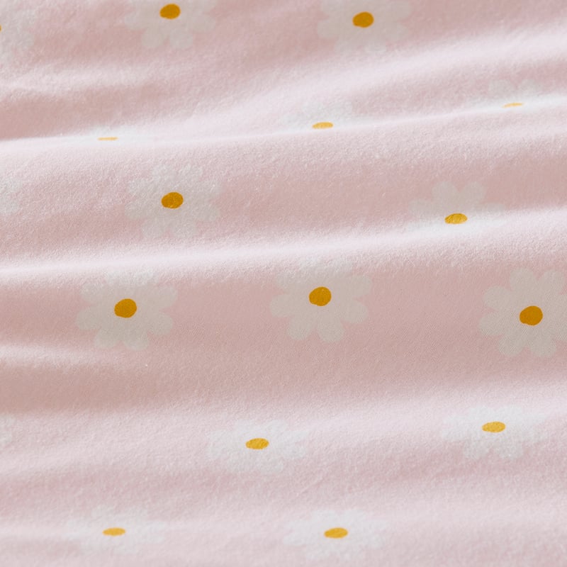 Sunshine & Rainbows Sherbert Flannelette Quilt Cover Set