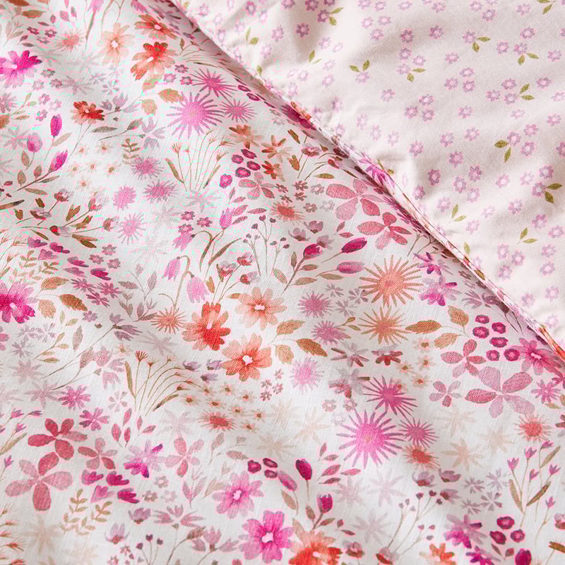 Lulu Pink Ruffle Quilt Cover Set