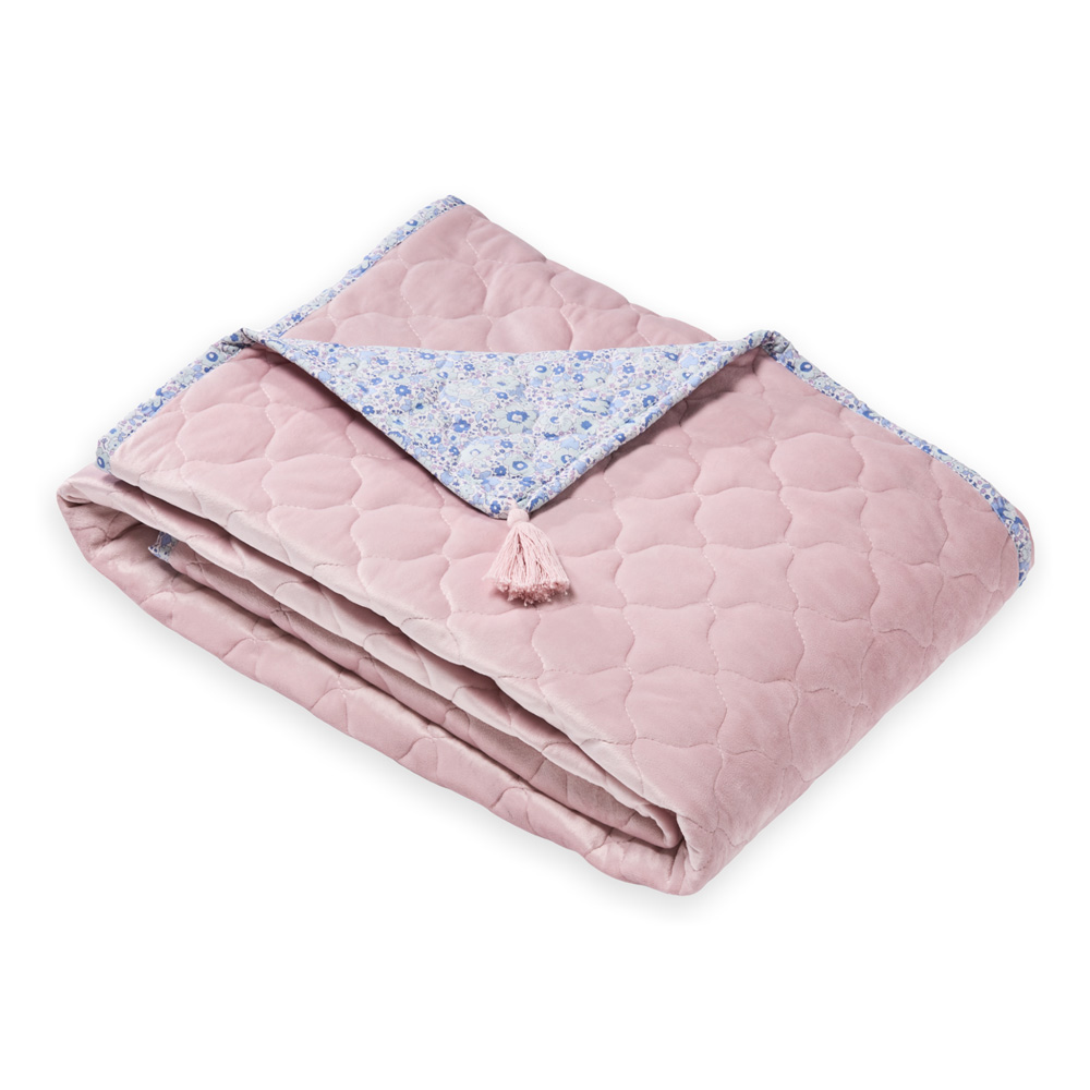 Heirloom Elsie Vintage Pink Coverlet