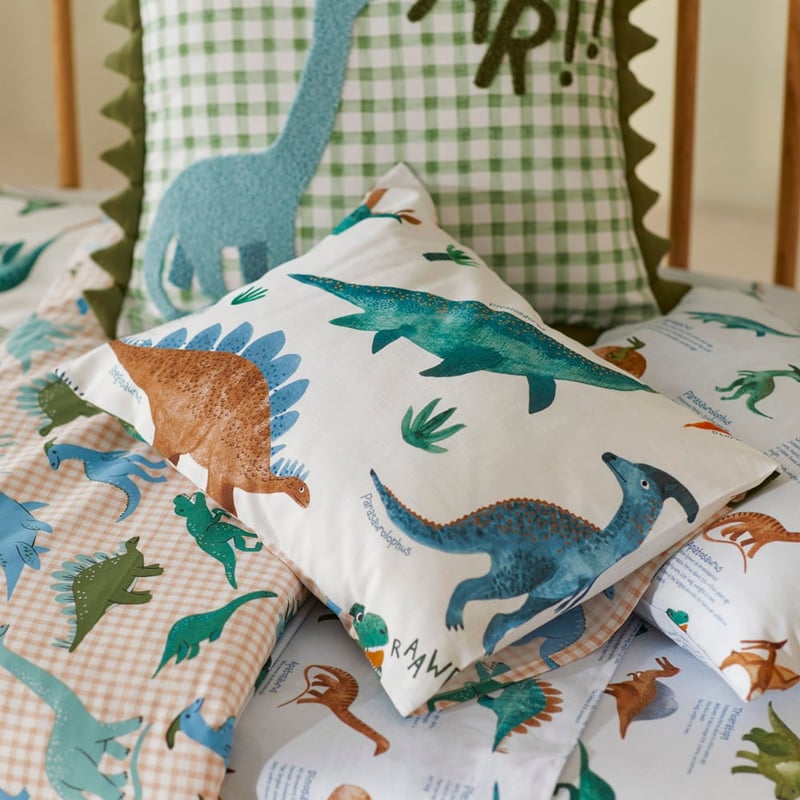 Roar the Dinosaur Cot Quilt Cover Set