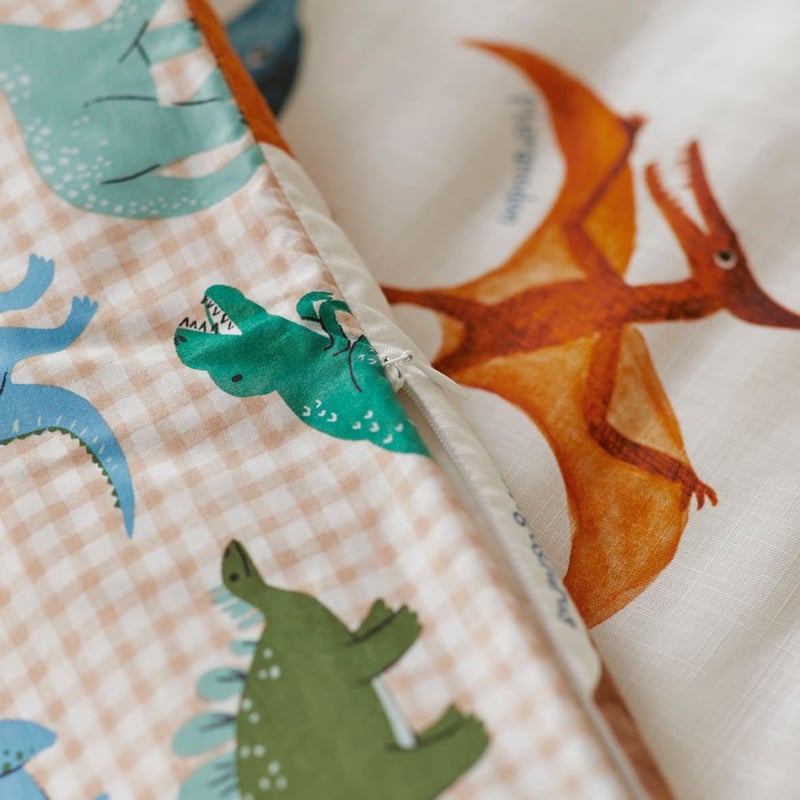 Roar the Dinosaur Cot Quilt Cover Set