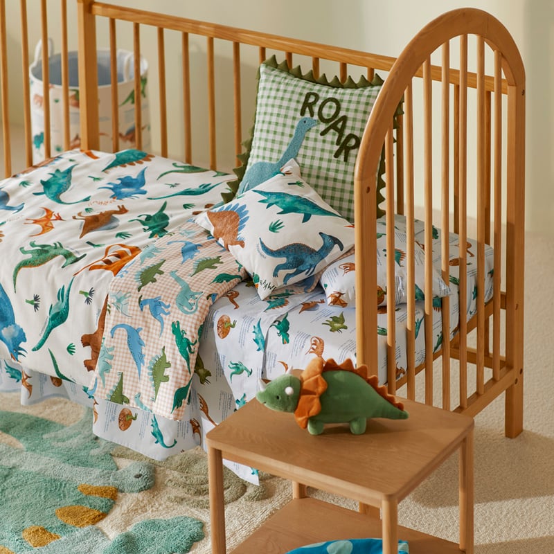 Roar the Dinosaur Cot Quilt Cover Set