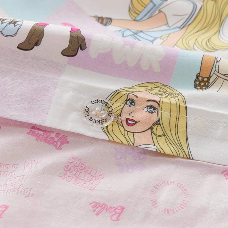 Mattel Barbie Kind Vibe Multi Quilt Cover Set