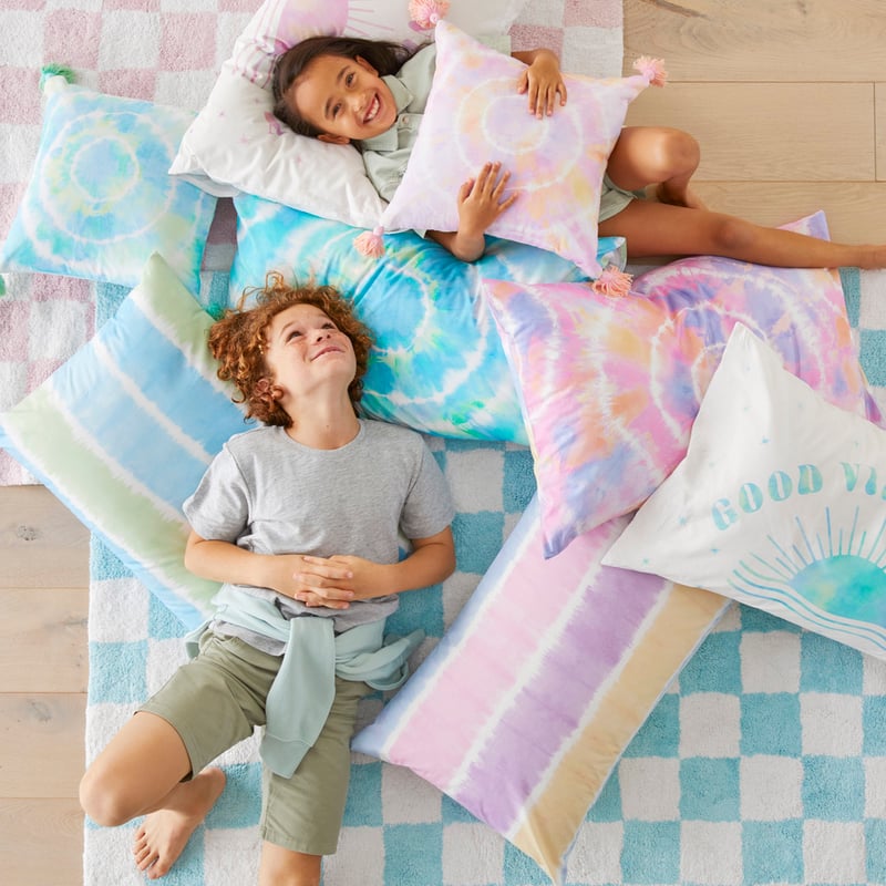 Zephyr Tie Dye Aqua Quilt Cover Set