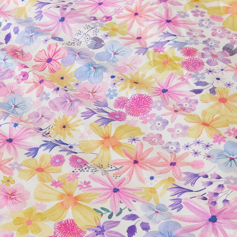 Blossom Dreams Lilac Quilt Cover Set