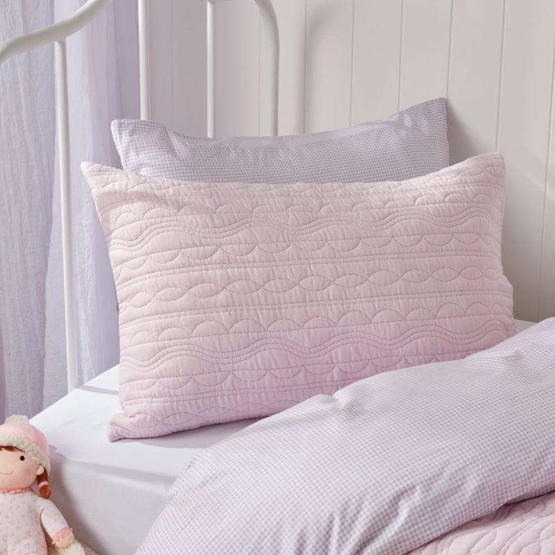 Haven Lilac Quilted Quilt Cover Set