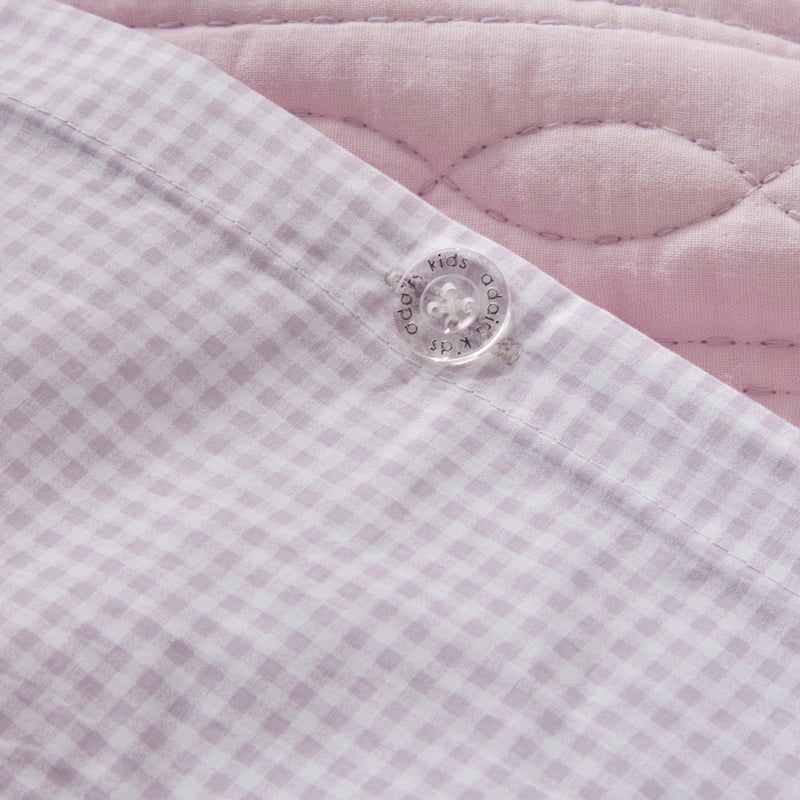 Haven Lilac Quilted Quilt Cover Set