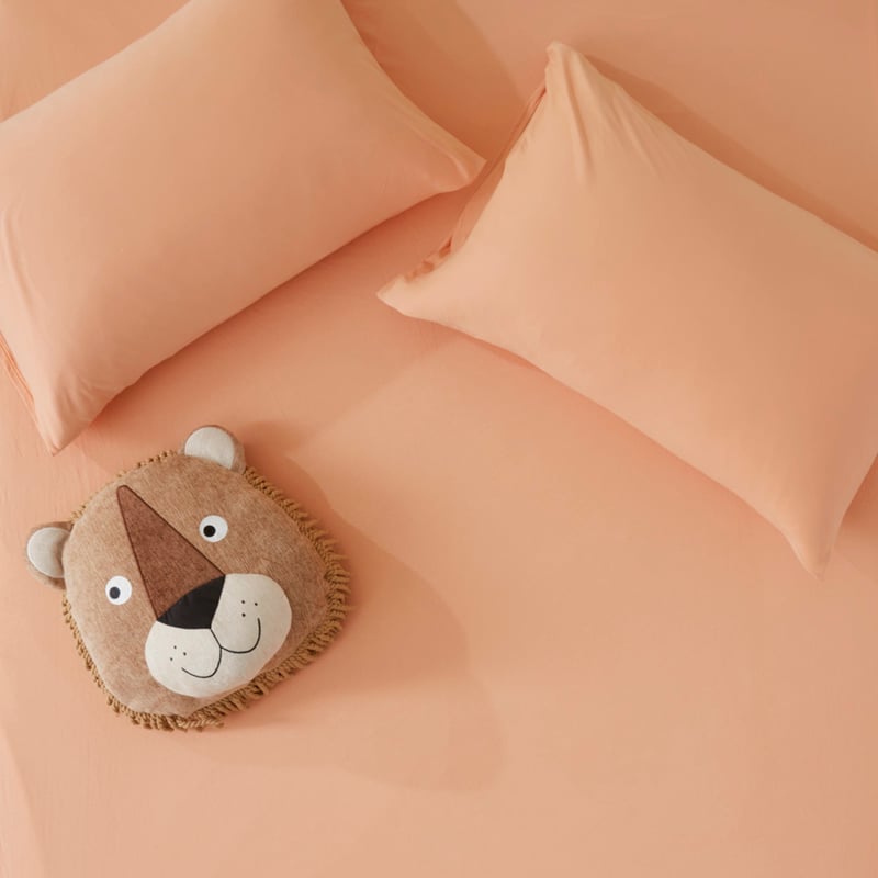 Cotton Jersey Clay Fitted Sheet Set