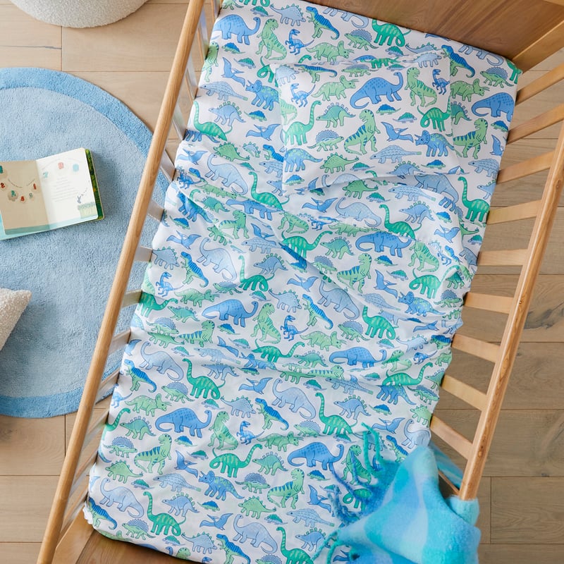 Happy Little Dinos Multi Cot Sheet Set
