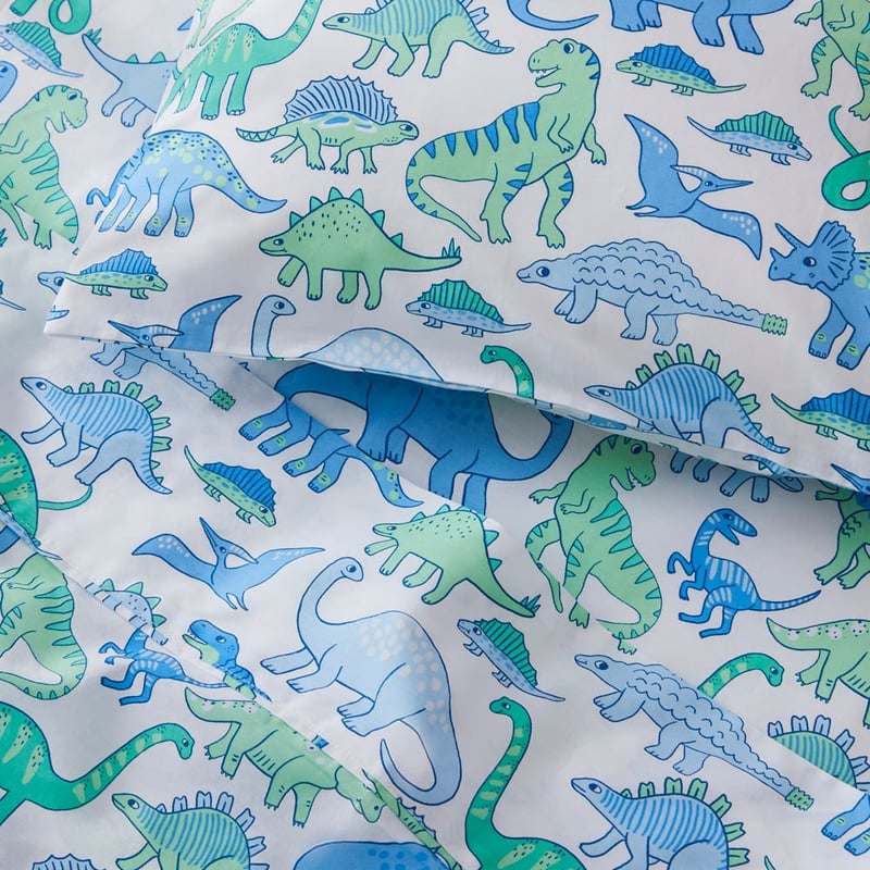 Happy Little Dinos Multi Cot Sheet Set