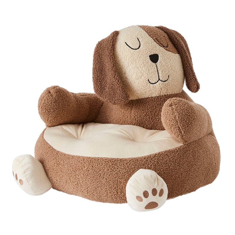 Animal Tan Puppy Cuddle Chair