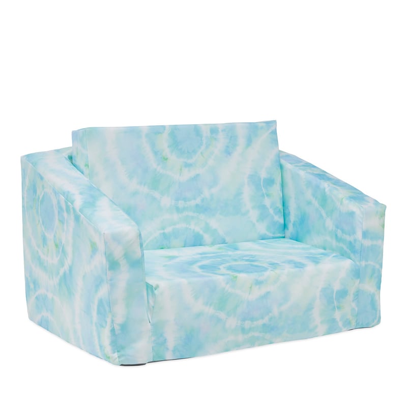 Blue Tie Dye Flip Out Sofa