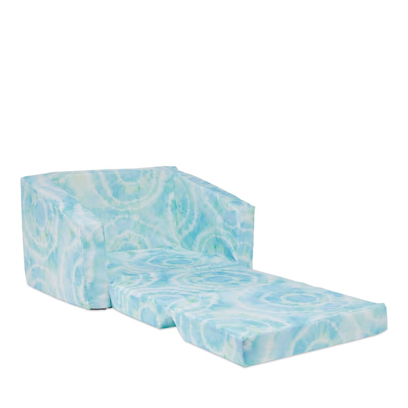 Blue Tie Dye Flip Out Sofa