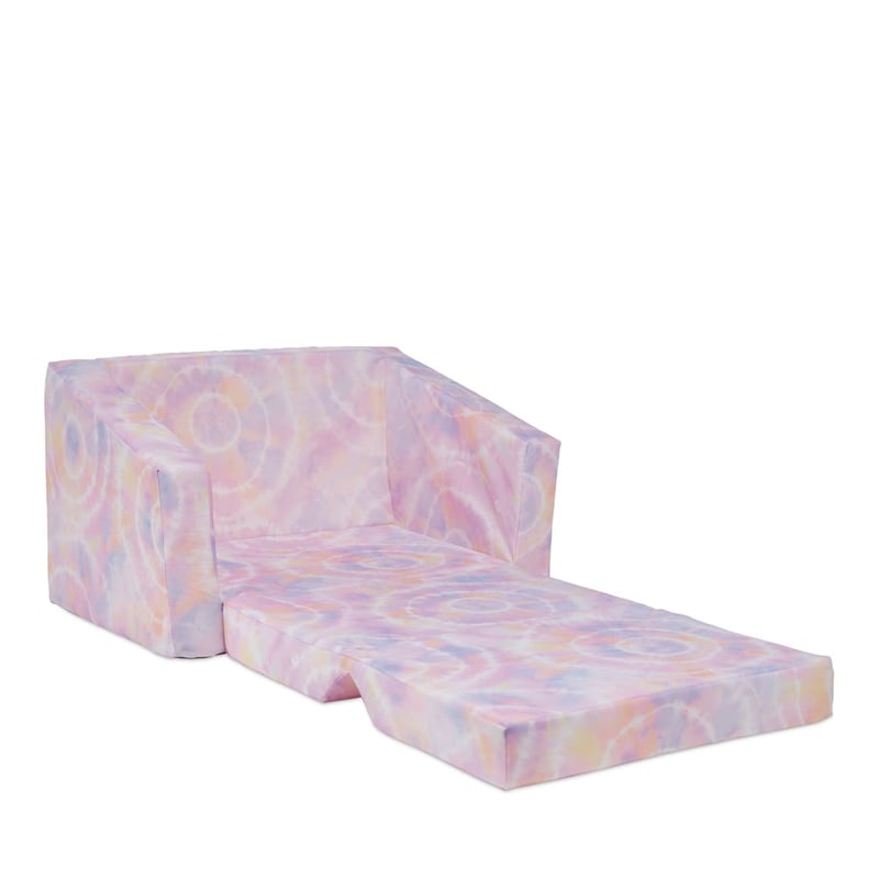 Pink Tie Dye Flip Out Sofa
