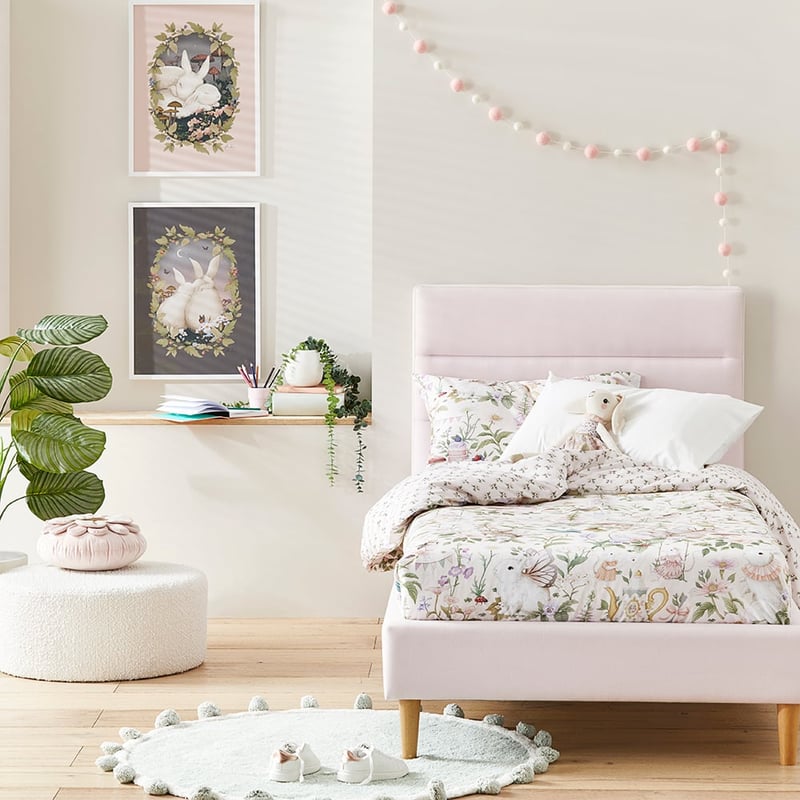 Darcy Pink Bed