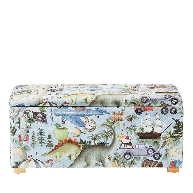 Fleur Harris Blue Adventureland Blanket Box