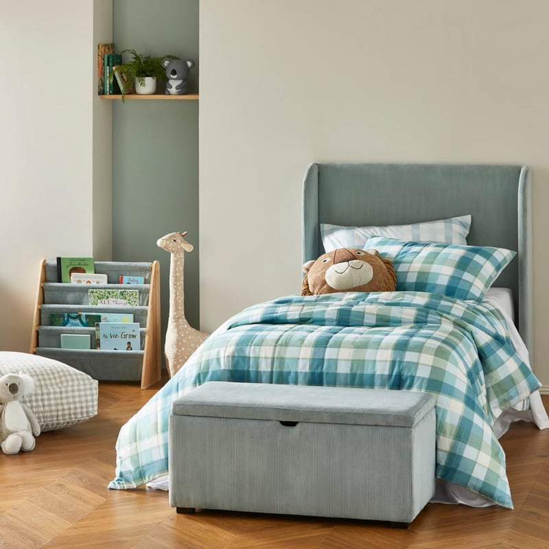 Kobe Seafoam Cord Bookshelf