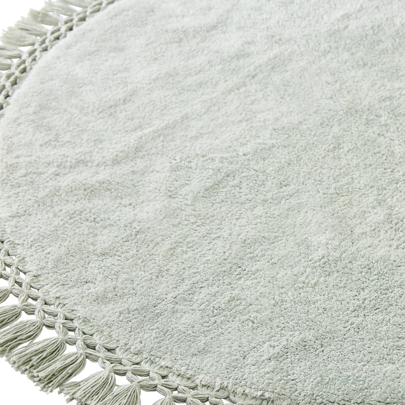 Sage Tassel Rug