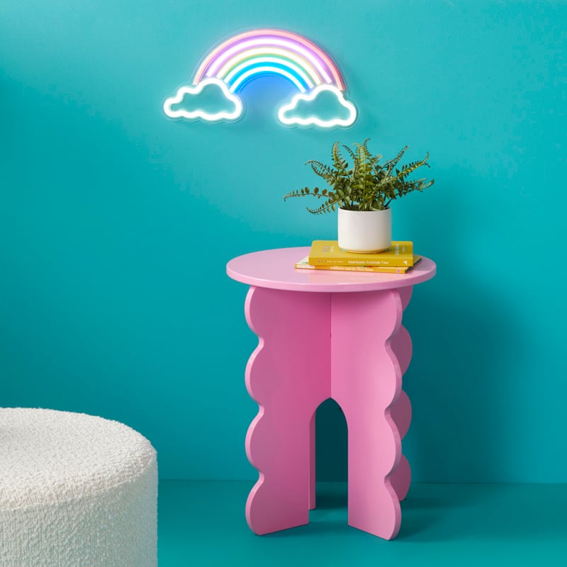 Airlie Pink Side Table
