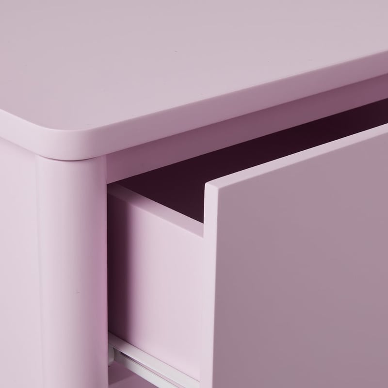 Willow Lilac Bedside Table