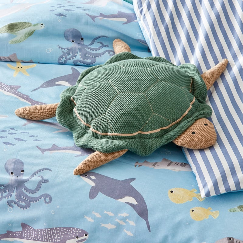 Green Sea Turtle Knitted Toy