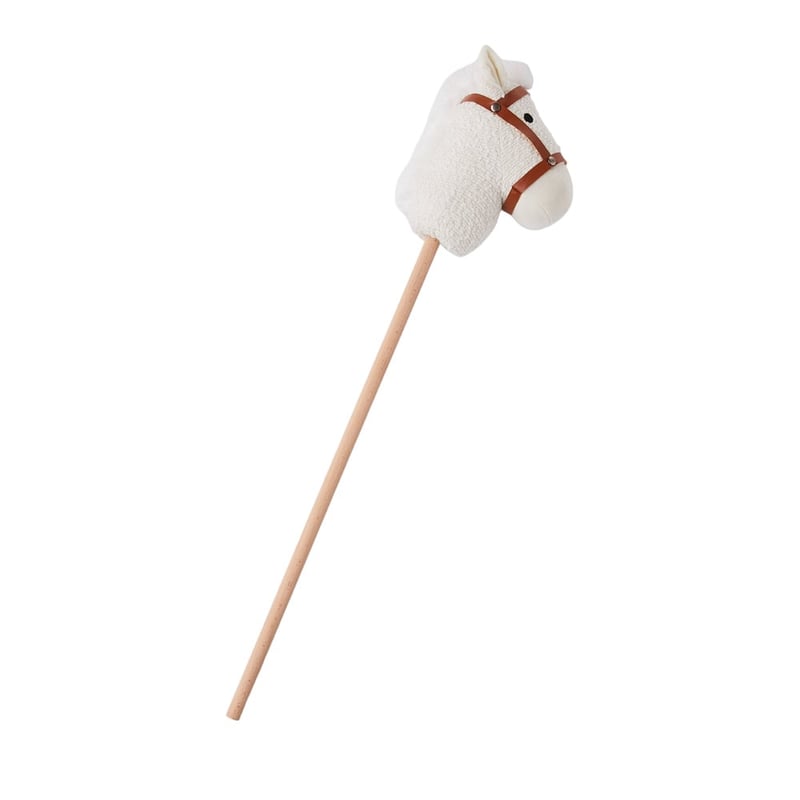 White Hobby Horse